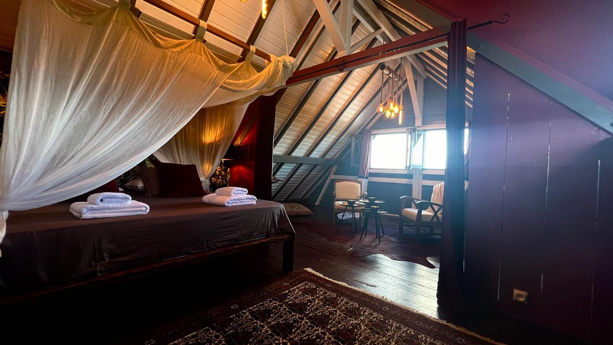 Chambre D'Hotes Le Sucrier Goyave Oda fotoğraf